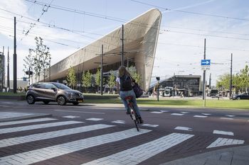 Veilig leren fietsen in Rotterdam doe je in het verkeerl