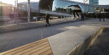 Onbedoeld skateparadijs in Arnhem maakt de stad beter