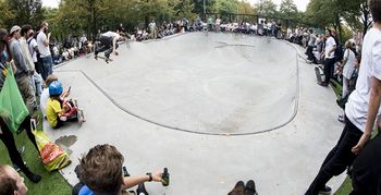 Skatepool voor skaters uit het hele land én de buurt