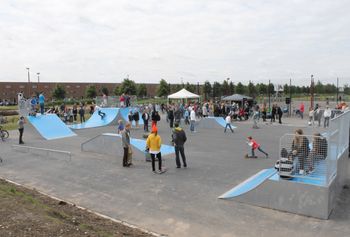 Spectaculair nieuw skatepark geopend in Nieuwegein