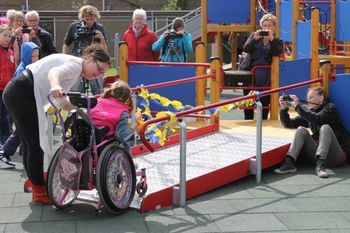 Speeltuin Deventer toegankelijk voor gehandicapte kinderen